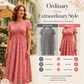👗🔥 ¡OFERTA 50% OFF! Vestido Floral de Mujer con Escote en V – Elegante, Favorecedor y Perfecto para Cualquier Ocasión ✨
