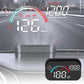 🚗🛰️ Pantalla HUD GPS para Coche – Velocímetro Digital, Proyección Nítida en el Parabrisas para Conducir Sin Desviar la Vista 👀✨