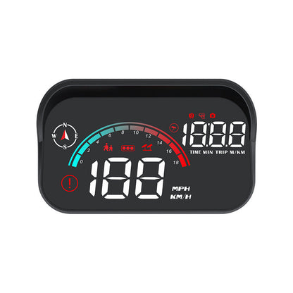 🚗🛰️ Pantalla HUD GPS para Coche – Velocímetro Digital, Proyección Nítida en el Parabrisas para Conducir Sin Desviar la Vista 👀✨