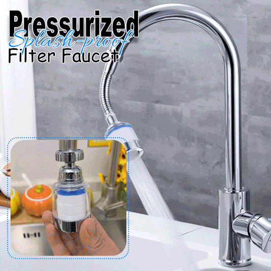🚰 50% OFF 💥 Boquilla Filtro a Presión Antisalpicaduras – Multi-Capa, Ahorra Agua y Mejora el Chorro de tu Grifo al Instante ✨✅