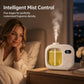 💡🌫️ Difusor de Aromas LED Inteligente – Control de Nebulización, Aroma Relajante y Luces de Ambiente para tu Hogar 🛋️✨