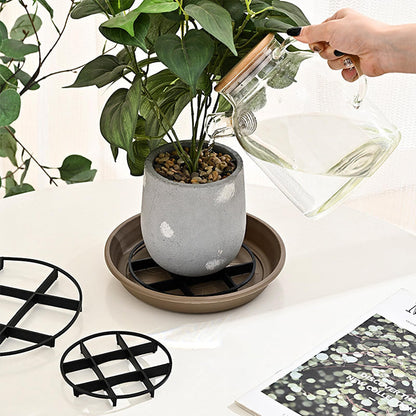 📢📢¡50 % DE DESCUENTO! ⏰Elevador de Macetas que Protege las Raíces – Eleva las Plantas, Mejora la Circulación de Aire y Mantiene los Suelos Limpios – Para Uso Interior y Exterior 🔥🏠