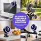 🔌💨 Ventilador Personal USB de Pared – Fácil de Instalar, Aire Fresco Directo y Ahorro de Espacio en Escritorio y Cocina 🏠✨