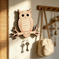 🦉🔑 Colgador Llaves Decorativo Búho – Organiza tu Entrada con Estilo, Enganche Firme y Look Mágico para el Hogar 🏠✨