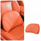 🚗💤 ¡Alivia la fatiga al conducir! Almohada universal de espuma viscoelástica para el cuello y el reposacabezas del coche, cojín ergonómico para viajes largos por carretera.