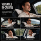 🚗✨ Almohada Ergónomica Viscoelástica – Soporte Perfecto para Cuello y Cabeza, Adiós al Dolor en Viajes Largos 🛣️💆‍♂️