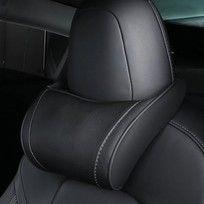 🚗✨ Almohada Ergónomica Viscoelástica – Soporte Perfecto para Cuello y Cabeza, Adiós al Dolor en Viajes Largos 🛣️💆‍♂️