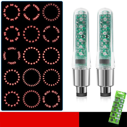 💥 2026 Hot Sale 🎁 Luces de Válvula para Bici – Impermeables, Brillantes y Fáciles de Instalar para Rodar con Estilo 🚲✨