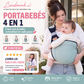🎉 Rebajas 2026 — ¡Más de 30.000 unidades vendidas! 👶 Portabebés transpirable 4 en 1 – Para 0-36 meses, uso en posición delantera/trasera, orientado hacia adentro/hacia afuera – ¡Comodidad de manos libres para padres y bebés! ✨