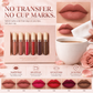 💄✨ Lápiz Labial Líquido Mate – 12 Colores Aterciopelados, Acabado Elegante y de Larga Duración para Todo Tipo de Piel 🌸💋