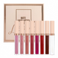 💄✨ Lápiz Labial Líquido Mate – 12 Colores Aterciopelados, Acabado Elegante y de Larga Duración para Todo Tipo de Piel 🌸💋