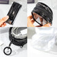 Estuche transparente con llavero