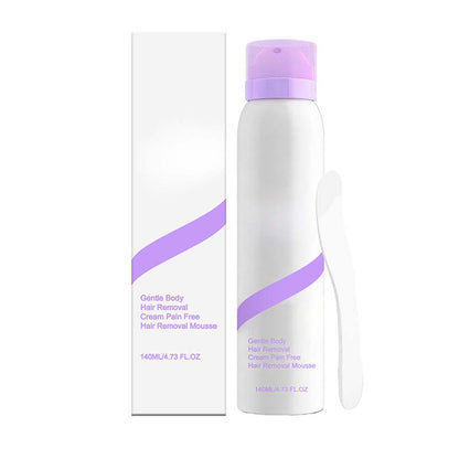 🔥 Oferta flash: 50 % de descuento 🧴 Mousse depilatoria indolora para piel sensible: espuma densa para unas piernas y brazos suaves y sin irritaciones ✨💆‍♀️