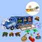 🦖🚛 Camión Transportador de Dinosaurios Interactivo – Sonidos, Luces y Figuras Móviles para una Aventura Prehistórica Divertida ✨🎮