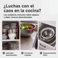 🥗✨ Set de 3 Coladores Plegables con Base – Escurre Frutas, Pastas y Verduras Ocupando Casi Nada al Guardar 🧺💧