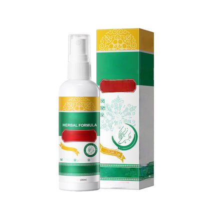 Spray refrescante para el cuidado de los pies con fórmula a base de hierbas