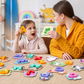 🦁🔤 Juguete de Madera 26 Piezas – Empareja Letras y Animales, Aprende el Abecedario Jugando y Desarrolla la Memoria 🧠✨