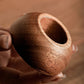 ☕✨ Taza Vintage con Asa de Madera y Platillo – Estilo Retro Elegante, Aroma y Estética Única para tu Rincón de Café