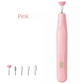 💅✨ Set Portátil de Manicura y Pedicura Eléctrico – Incluye 11 Cabezales, Lima, Pule y Da Brillo en Casa o de Viaje 🧳🎀