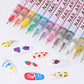 ✨ Bolígrafo para decoración de uñas DIY – Set de 12 rotuladores curvos para manicura 💅🎨