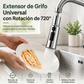 💧🔄 Boquilla Giratoria Universal para Grifo – Rota 360°, Fácil de Instalar y Perfecta para Lavar Frutas, Platos y Fregadero sin Mojar Todo 🚰✨