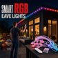 🌈✨ Luces LED RGB para Aleros – Control por App, Sincroniza con la Música y Crea el Mejor Ambiente Festivo 🎶📱
