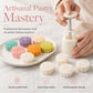 🥮✨ Juego de Moldes para Pastel de Luna – Prensa Manual con Diseños Tradicionales, Haz Postres Chinos Perfectos en Casa 🏮👌