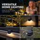 ☀️ Luz LED solar para canalones y paredes | Iluminación decorativa para exteriores