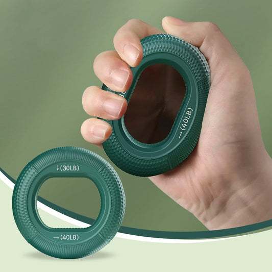 💪 50% dto. Anillos de silicona para entrenar mano y dedos – 2 niveles de resistencia, superficie antideslizante y lavable. Portátiles y compactos! ✨👜