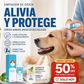 🐶🐱 Limpiador de oídos, alivia la picazón en perros y gatos.