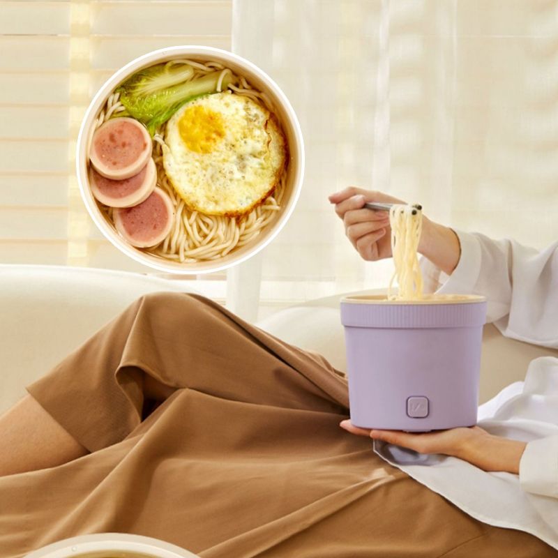 Hot Sale🔥 Minikokare för tillagning av nudlar Integrerad non-stick gryta