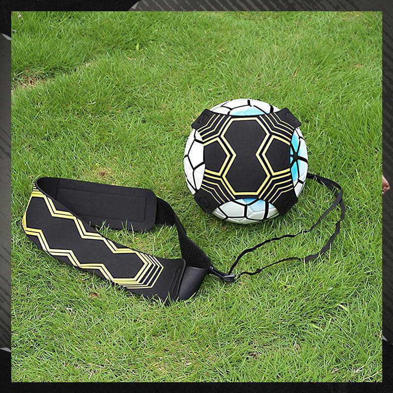 Hands-free justerbar solo fotbollstränare