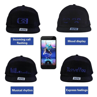 LED-meddelande hatt